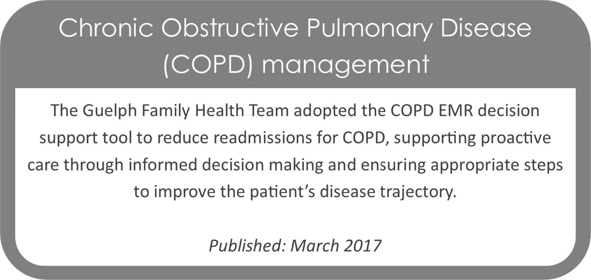 COPD management case study